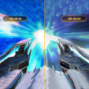 Brighter HDR visuals