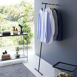 Leaning Clothes Hanger displayed in a modern home
