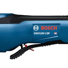 BOSCH GWX18V-13PB14 PROFACTOR™ 18V X-LOCK 5 – 6 In. Angle Grinder with Paddle Switch and (1) CORE18V® 8 Ah High Power Battery image