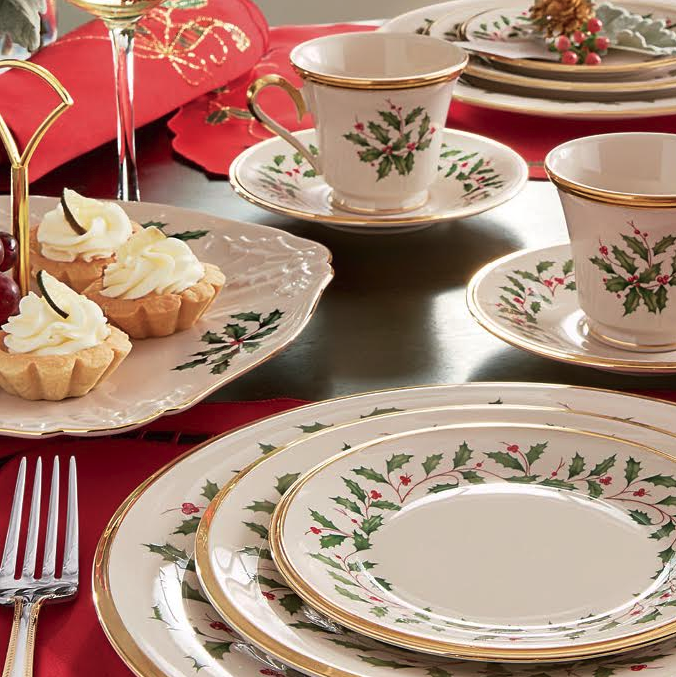 Lenox Holiday Salad Plate Holiday Lenox China Dinnerware