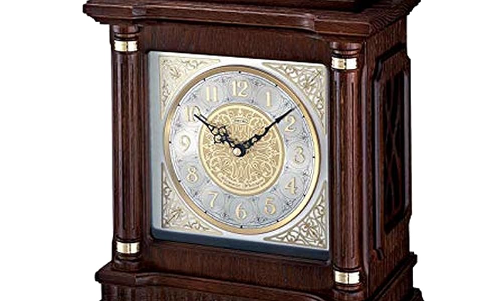 Seiko Grayson Mantel Clock Home & Kitchen