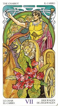Tarot Art Nouveau English And Spanish Edition Lo Scarabeo - 