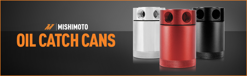 Mishimoto MMBCC-ACRD20-18PBEBK Baffled Oil Catch Can Kit, PCV Compatible With Honda Accord 2.0T 2018 + Black