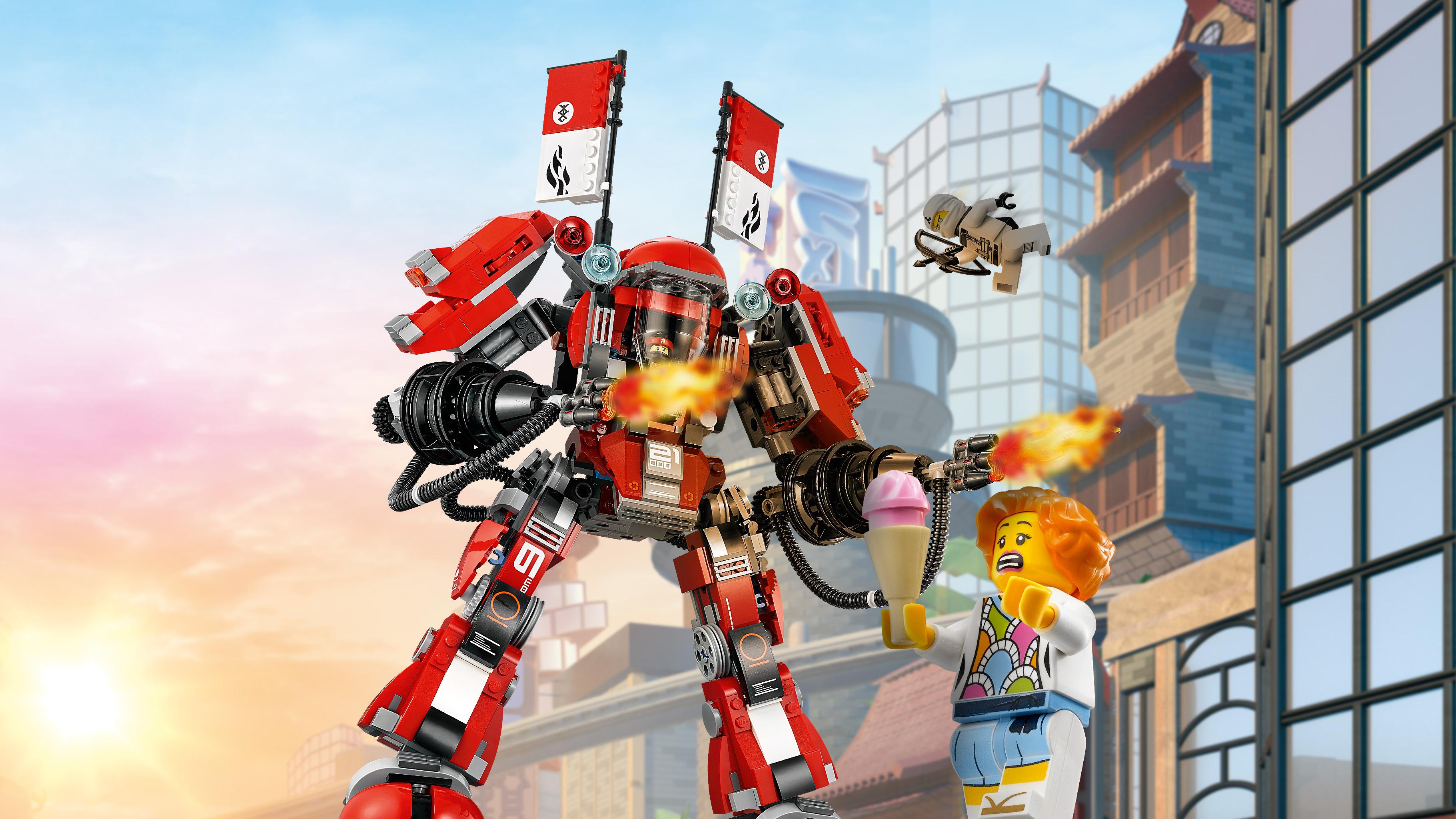 LEGO Ninjago 70615 - Kai's Feuer Mech: Amazon.de: Spielzeug