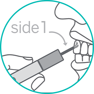 whitening bolt step 1