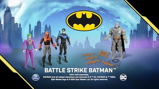 「バットキング（BATKING）」バットマン的玩具 Amazon.co.jp: DC Comics バットマン バットウィング 4インチ