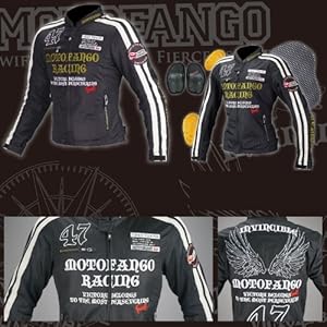 Amazon | コミネ(KOMINE) バイク用 ジャケット ダブルライン