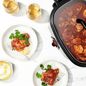 one pot dinners and meals using slow cook setting, low, high, heat settings