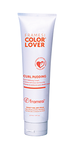 Framesi Color Lover Curl Pudding, Defines & separates curl, adds moisture, conditions curls