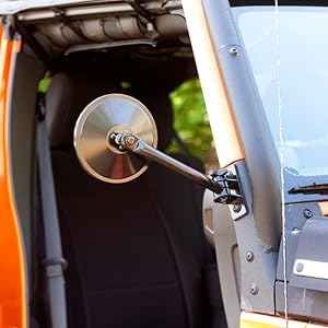 Quick Release Mirror Relocation Kit
