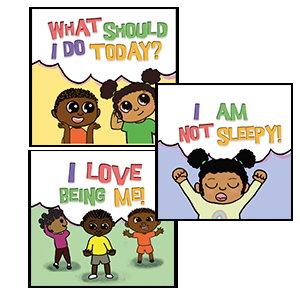 i am not sleepy what should i do today i love being me curly crew books