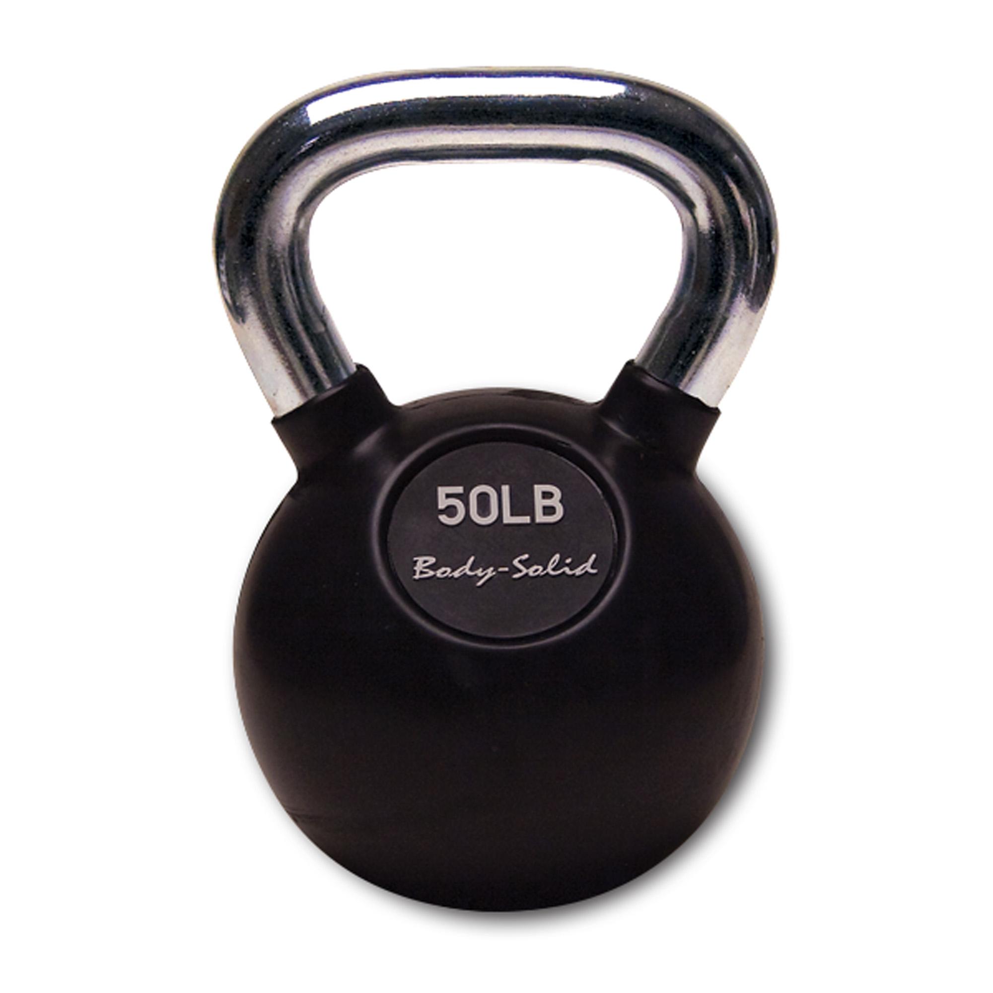 BodySolid Chrome Kettlebell Set 550 lbs. Kettlebell