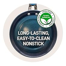 pfoa ptfe free;Nonstick;Cookware Excilon;Home Kitchen Ware Pots;nutrichef;eco