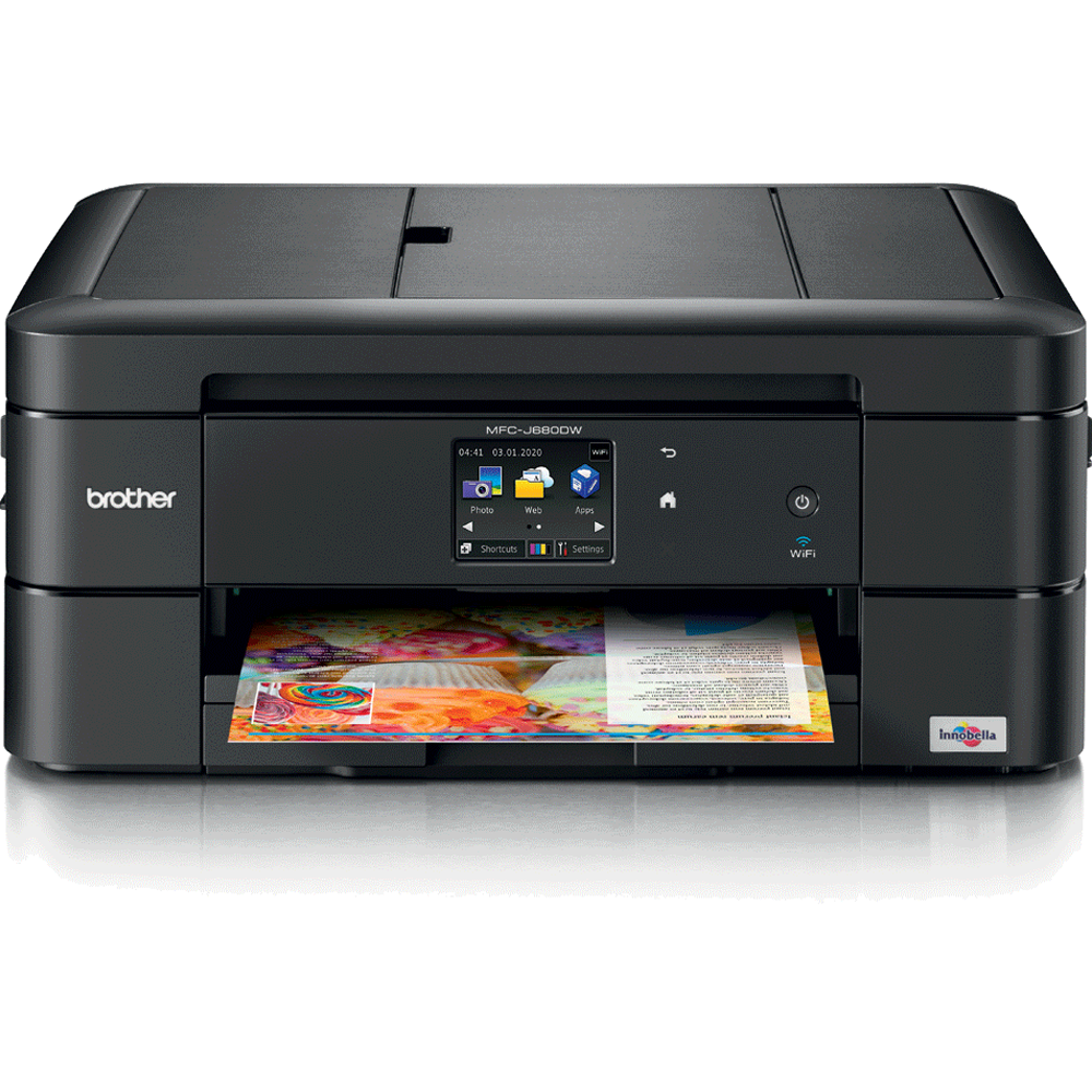 Brother MFCJ680DW A4 Multifunction Compact Inkjet Printer Amazon.co