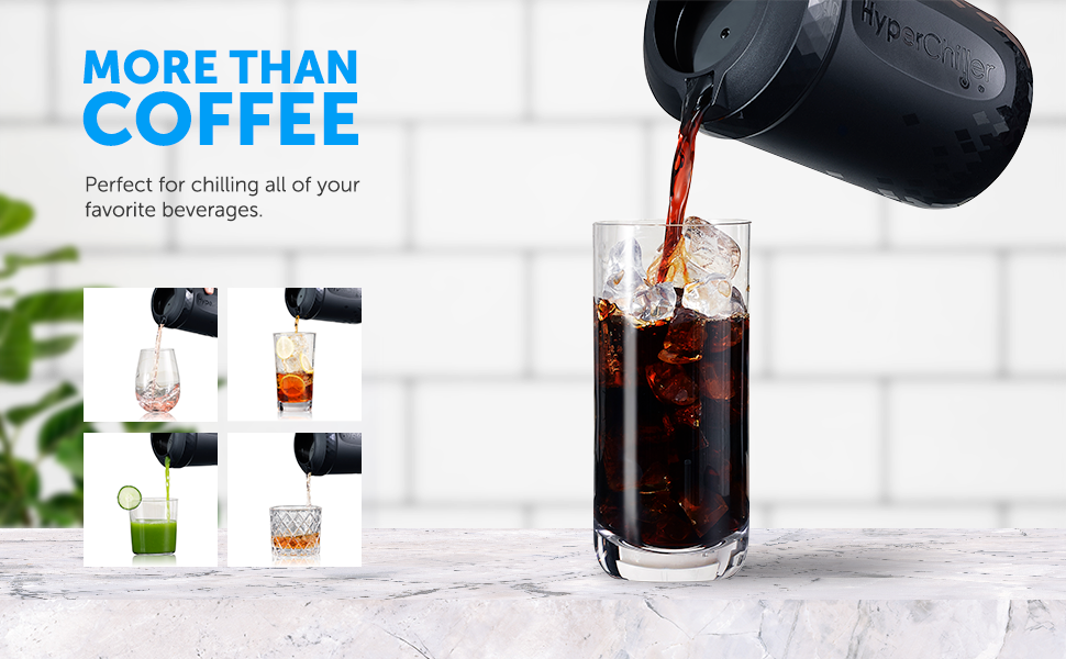 HyperChiller HC2 Patented Iced Coffee/Beverage Cooler, NEW, IMPROVED