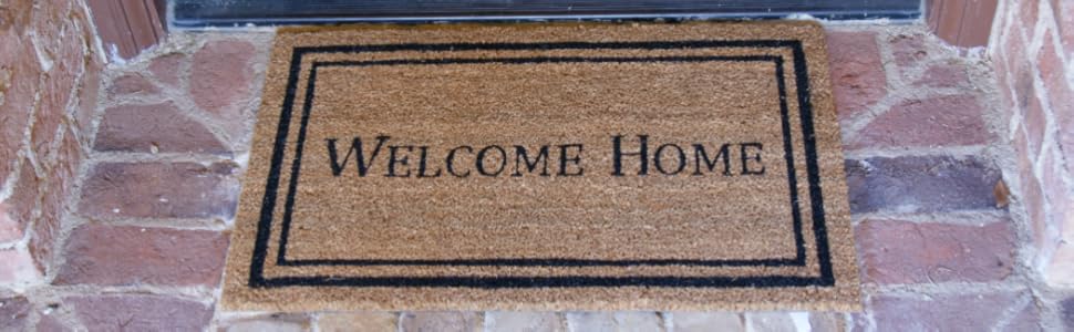 Contemporary Welcome Home Mats