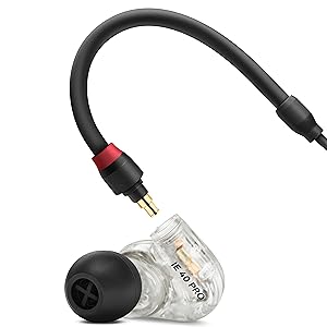 Sennheiser IE 40 PRO, molded in ear dynamic monitors (Black)