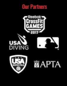 cross fit games, crossfit, reebok, USA diving, APTA, MLB, Polo