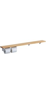 Amazon | TOTO 天然木手すり 61シリーズ 紙巻器付き 棚幅39.5cm