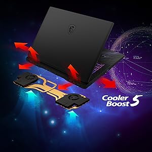 Cooler Boost 5, Cool technology, 5 heat pipes, CPU, GPU