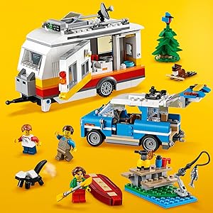 Les vacances en caravane en famille lego Clearance