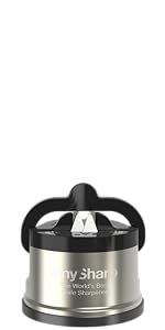 AnySharp Knife Sharpener with PowerGrip, Blue, One Size : Amazon.co.uk ...