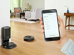iRobot Roomba i7+ Robot Süpürge, Koyu Gri : Amazon.com.tr: Ev ve Yaşam
