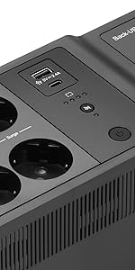 APC by Schneider Electric Back-UPS ES - BE850G2-SP 650VA mit 8 Schuko ...