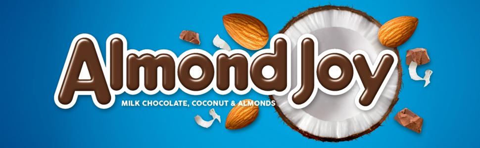 Almond Joy Candy Bars, Snack Size, 20.1-Ounce Bag (Pack of 6) - Amazon