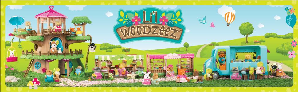 animal toys sylvanian families lil woodzeez family figurines kids age 3 accessories toy sets play