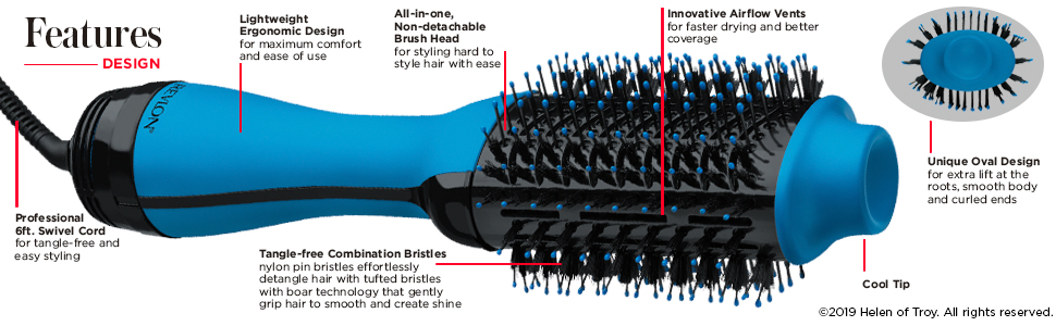 one step hair dryer, revlon hair dryer, revlon one step hair dryer, one step brush dryer, hair dryer