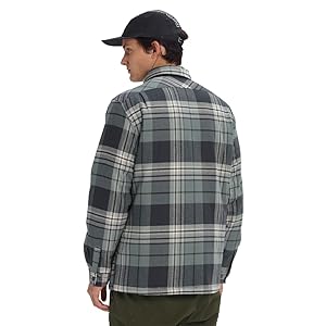 バートン　BRIGHTON SHACKET Burton Men's Brighton Shacket, Castlerock Chunk Plaid, X