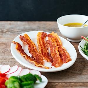 Applegate Natural No Sugar Bacon Uncured Whole30 ABF Whole 30 no antibiotics gmo ingredients nitrite