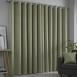 Fusion curtains ready made pair eyelet bedroom living room all sizes blackout grey girls boys