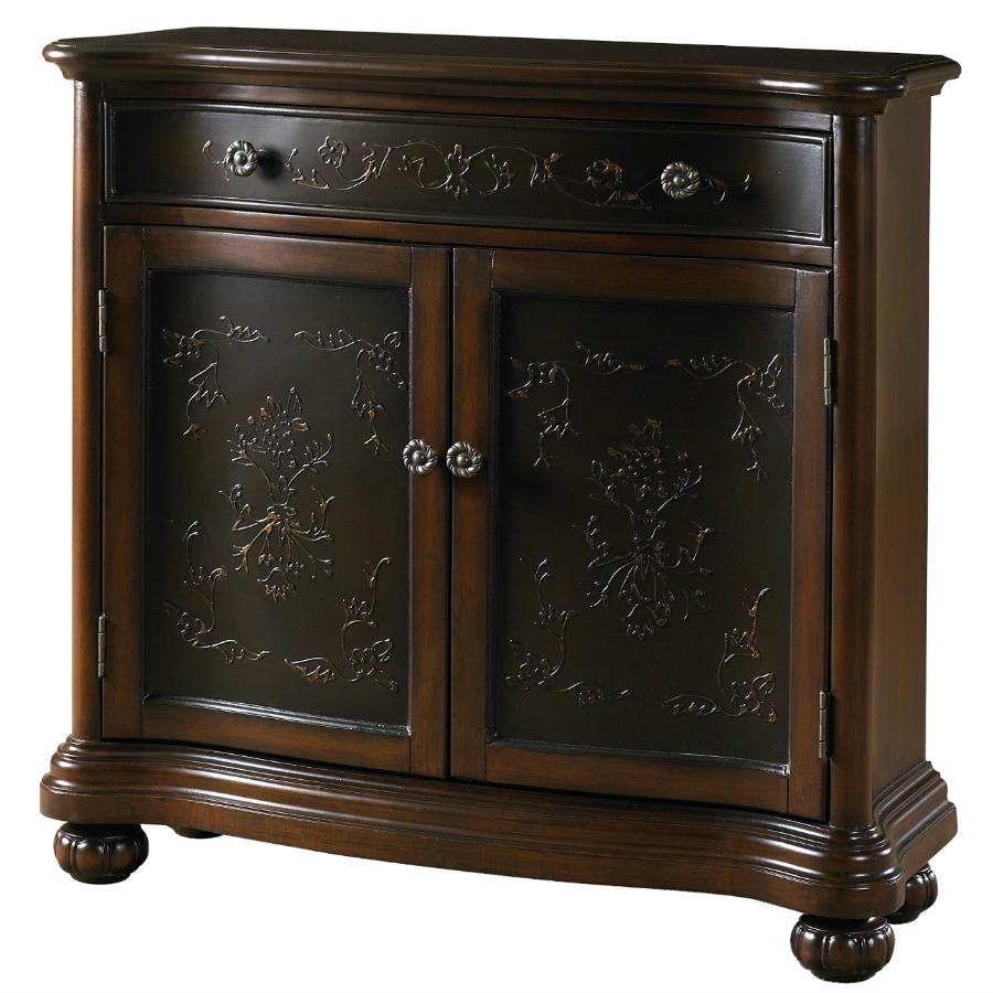 Pulaski DSP017065 Traditional Two Tone Accent Hall Chest with Gem