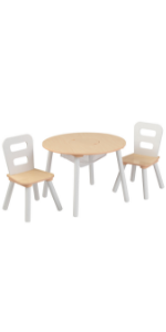 kidkraft round storage table