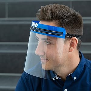 mann mit visier