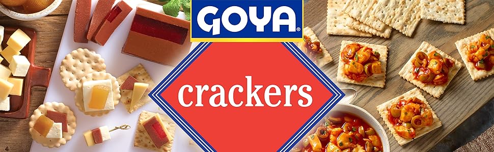 Goya Crackers Saltines Snack Crackers