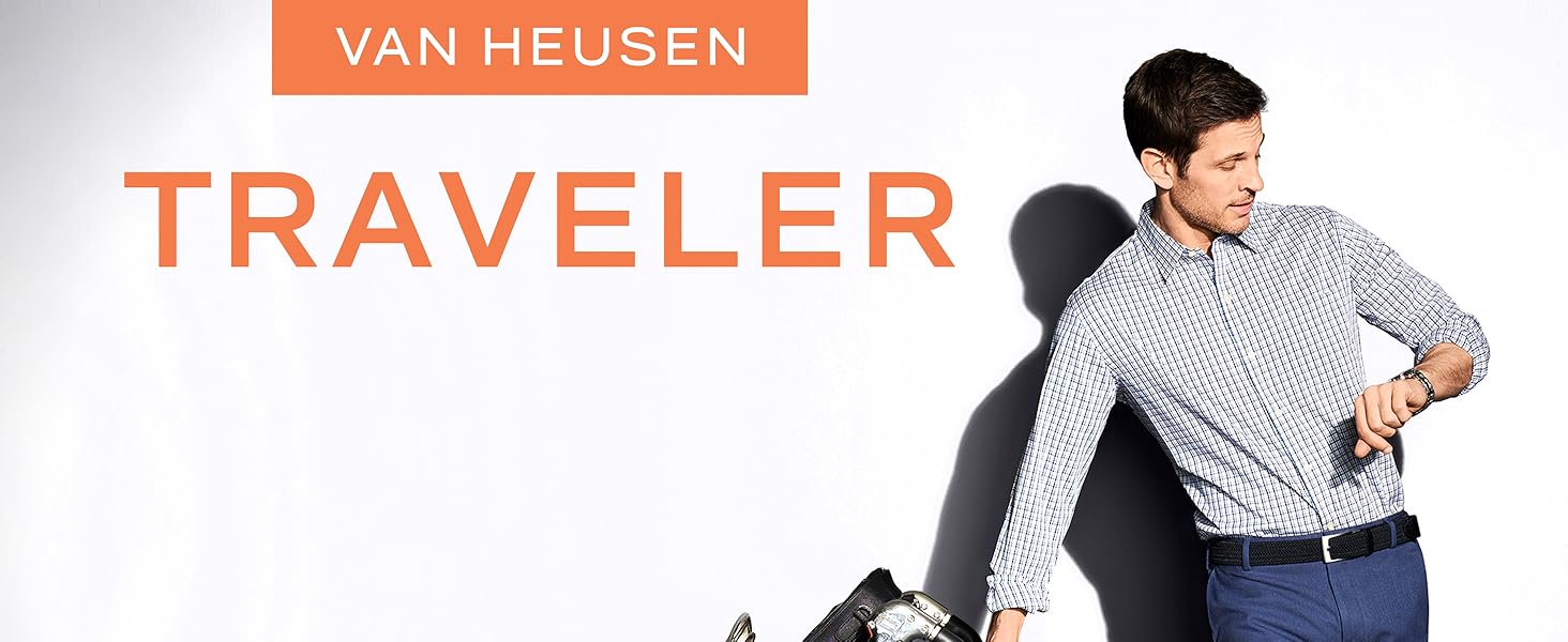 van heusen traveler slim fit shirt