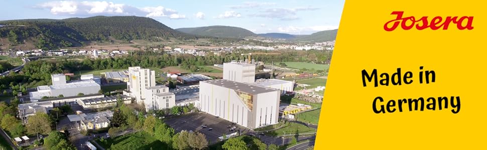 Nourriture pour chien Josera fabriquée en Allemagne.