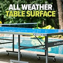 ping pong table tennis table outdoor backyard summer stiga joola nova kids family spring advantage