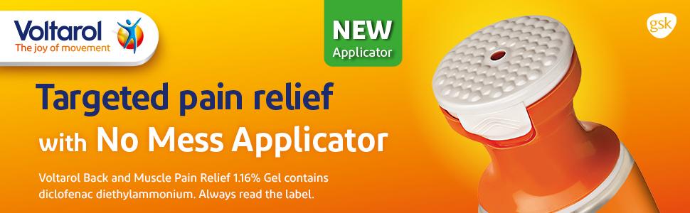 Voltarol Back and Muscle Pain Relief Gel with No Mess ...