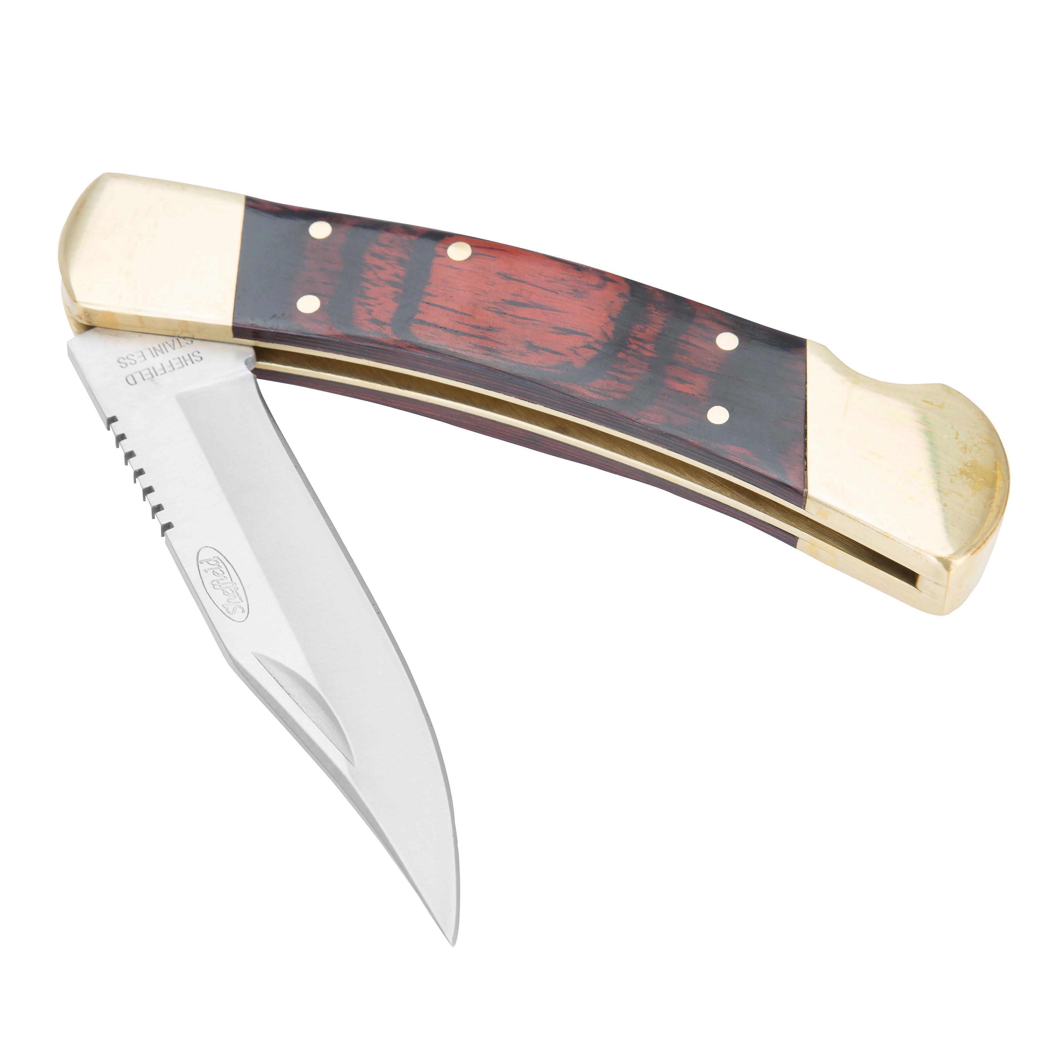 Sheffield 12102 5 Inch Lockback Knife Lockback Knife