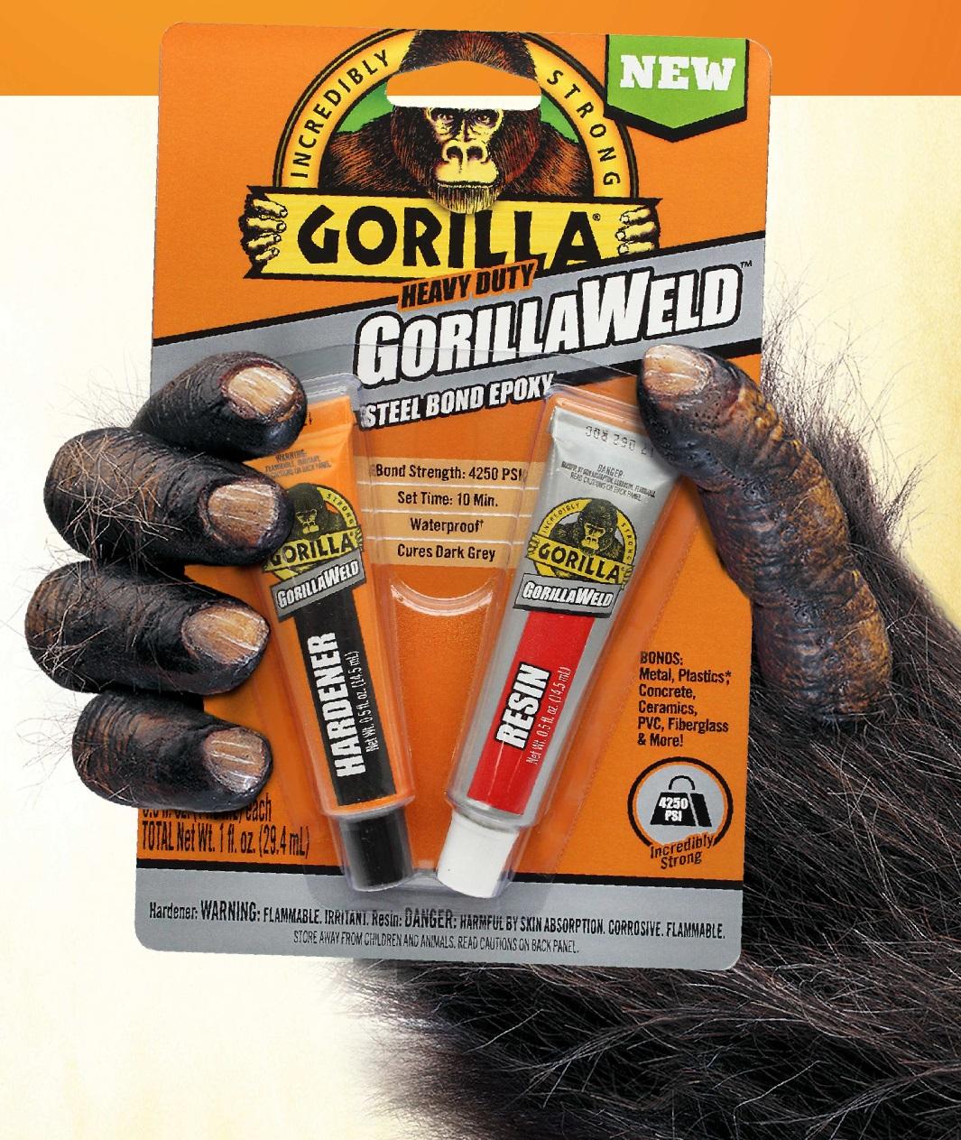 Gorilla Heavy Duty GorillaWeld Steel Bond 2Part Epoxy, Epoxies Amazon Canada