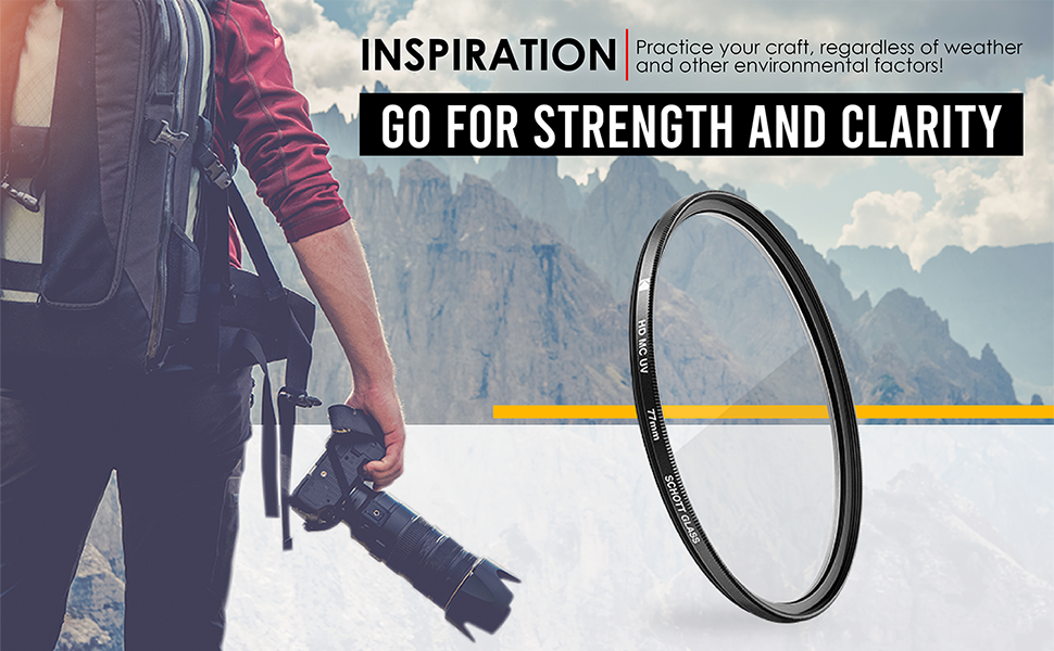 KODAK Ultraviolet Filter Premium UV Filter Absorbs Atmospheric Haze