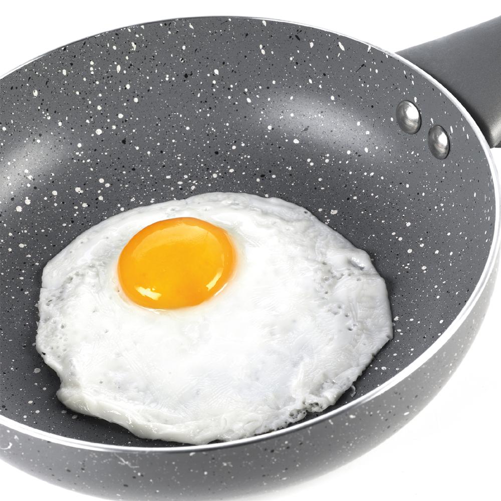 Salter BW05391 Marble Collection 4 Cup Egg Poaching Pan, Grey Amazon