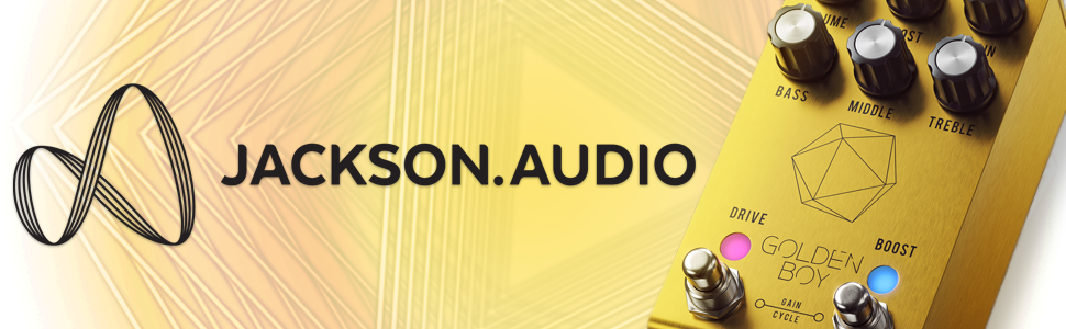 【最終値下げ】JACKSON AUDIO GOLDEN BOY Golden Boy Transparent Overdrive - Joey Landreth Signature
