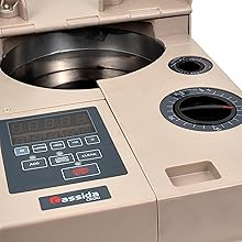 contador de monedas, clasificador, compensación, cambio, contador y clasificador de monedas, máquina contadora de monedas