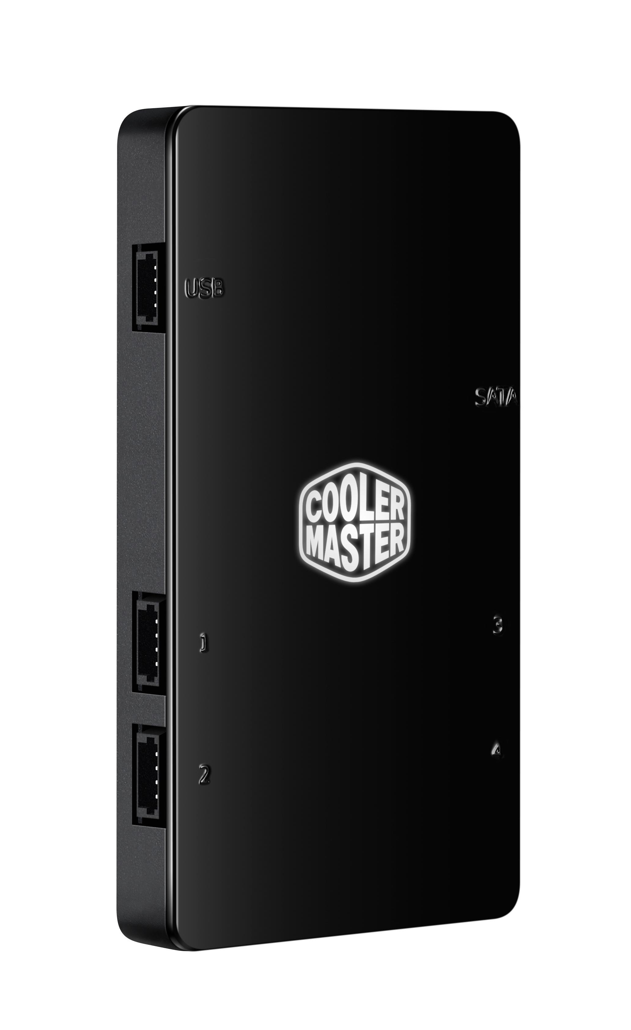 Cooler Master RGB LED Controller with 4Pin Ports Multiple Colour