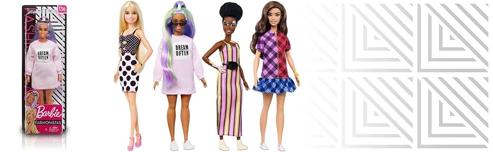 ​Bambole Barbie con Look all'ultima moda